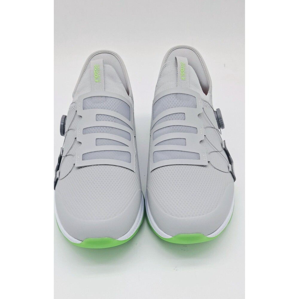 Skechers GO GOLF Elite 5 Slip 'In Golf Shoes Men's 11 Grey/Lime Twist Fit 214066